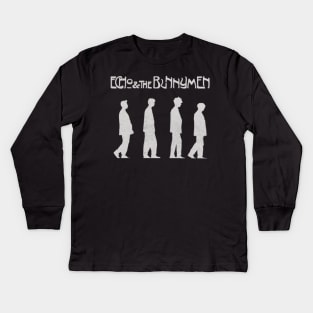 echo and the bunnymen vintage Kids Long Sleeve T-Shirt
